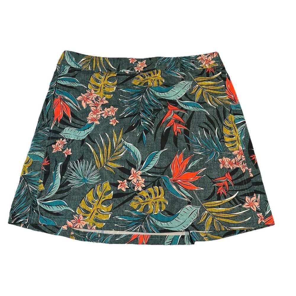 RIP SKIRT Hawaii XL Ocean Wrap Swim Cover Up Skirt tropical Floral